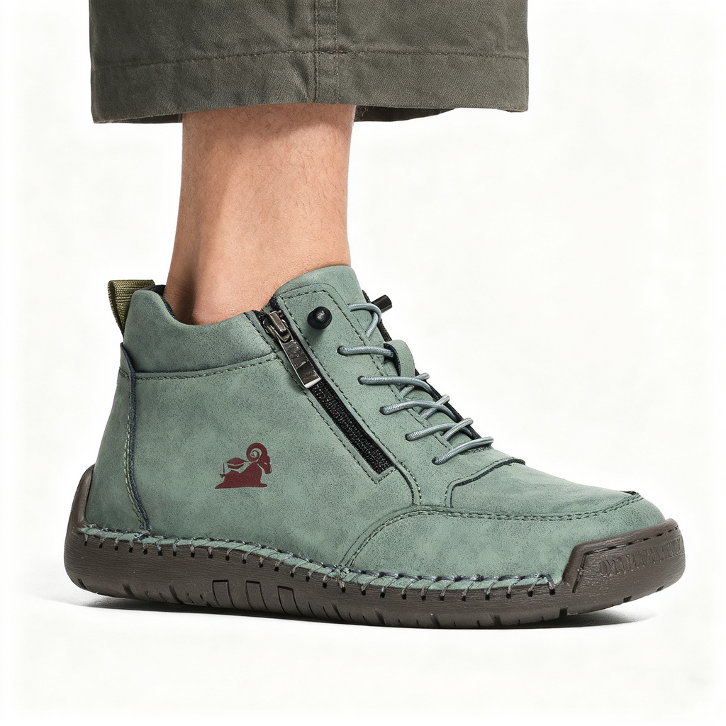 (🔥 50 % popusta - Ne zamudite!) Izbrani čevlji iz telečje kože - Ortopedski čevlji - 👞 - Trpežni, nedrseči in vodoodporni (podpora stopalnega loka, lajšanje bolečin, unisex)