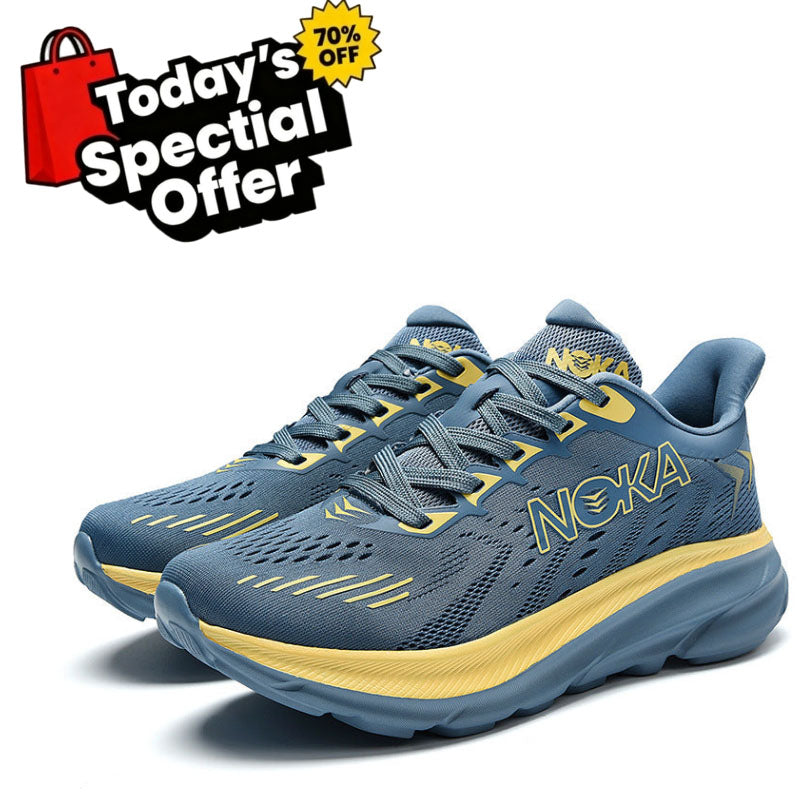 Športni čevlji CLOUNDE® medicinskega razreda | Zasnovano posebej za osebe srednjih in starejših let, z nemško certificirano oporo stopalnega loka, odpornostjo proti zdrsu in blaženjem udarcev.