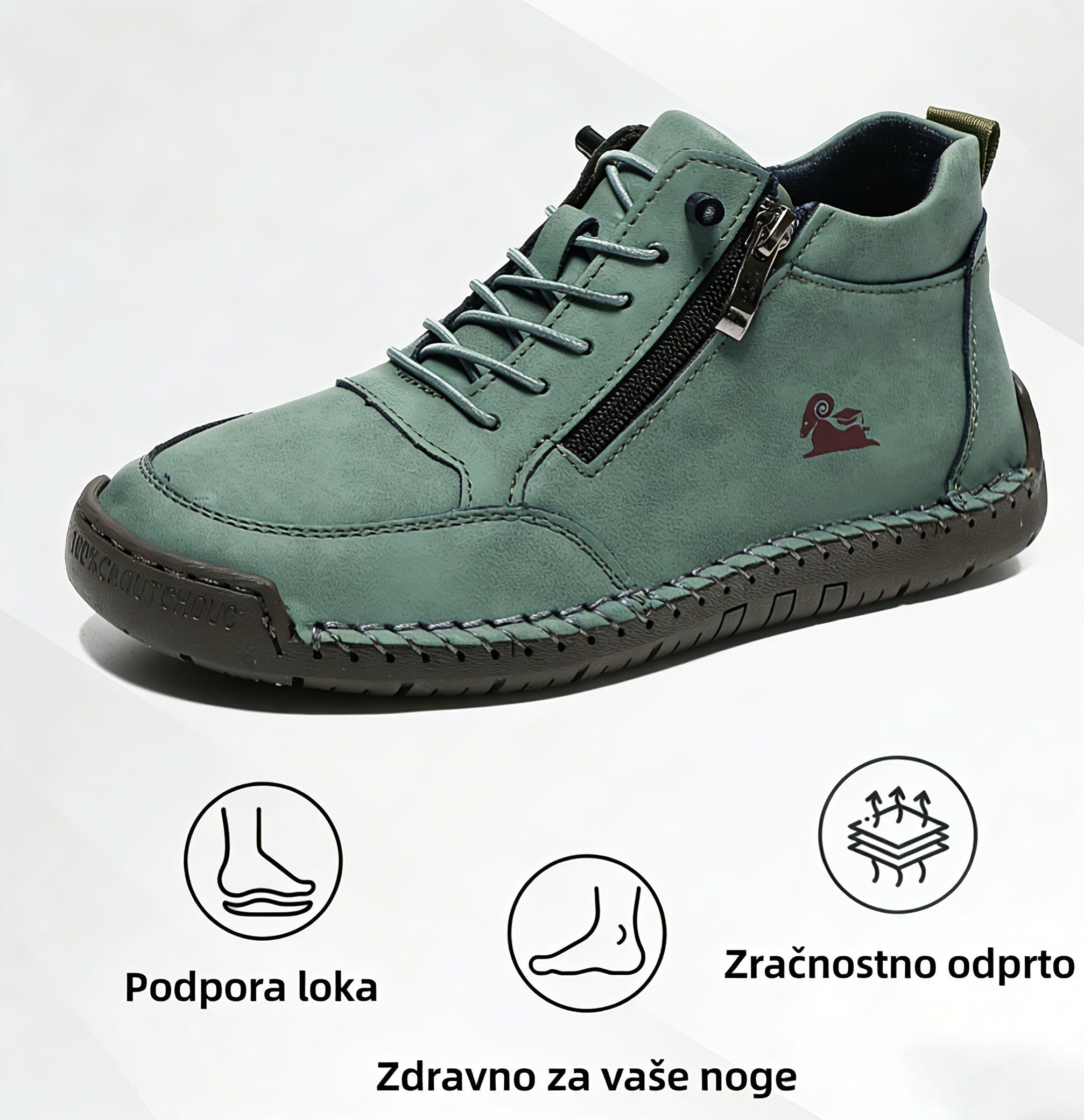 (🔥 50 % popusta - Ne zamudite!) Izbrani čevlji iz telečje kože - Ortopedski čevlji - 👞 - Trpežni, nedrseči in vodoodporni (podpora stopalnega loka, lajšanje bolečin, unisex)