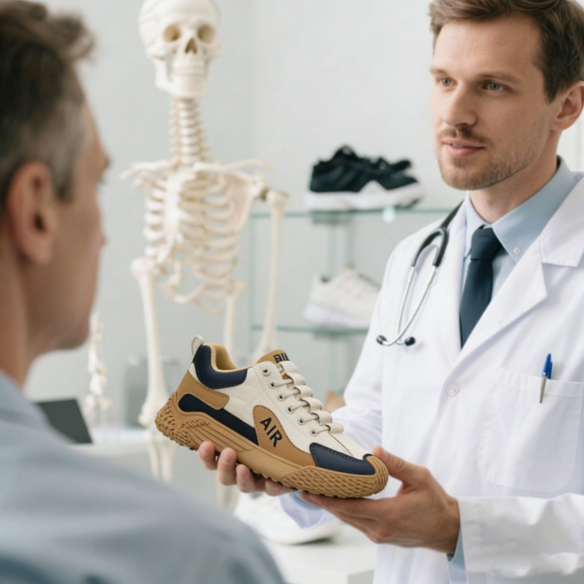 【🎁 Nove stranke uživajo 50 % popusta! Ne zamudite!】CLOUNDE® Ergonomski ortopedski čevlji | Podpora za stopalni lok | Vrhunsko usnje 👞