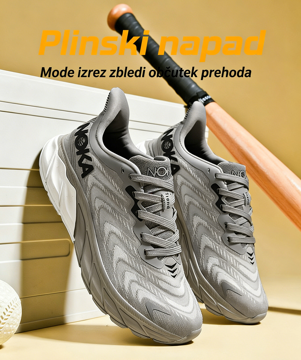 Športni čevlji CLOUNDE® medicinskega razreda | Zasnovano posebej za osebe srednjih in starejših let, z nemško certificirano oporo stopalnega loka, odpornostjo proti zdrsu in blaženjem udarcev.