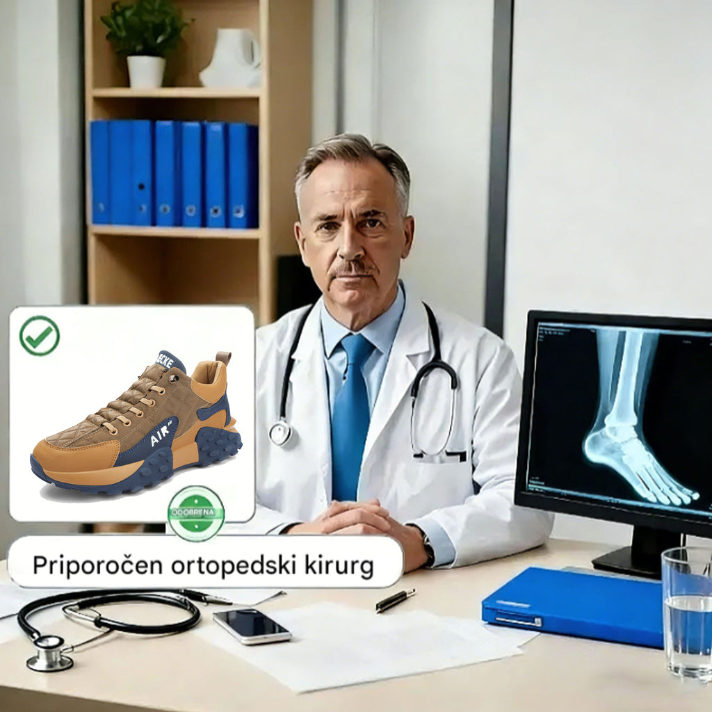 CLOUNDE® - Medicinski športni čevlji za starejše | Lajšanje bolečin | Mehka penasta podplat