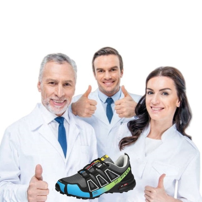 CLOUNDE® - Medicinski ortopedski čevlji | Testirani na terenih visoke nadmorske višine | Lahki in nedrseči ✅