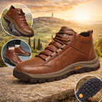 CLOUNDE® - Premium usnjene superge | Naravno razširjen prstni del | Zdravstveno certificirano