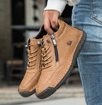 (🔥 50 % popusta - Ne zamudite!) Izbrani čevlji iz telečje kože - Ortopedski čevlji - 👞 - Trpežni, nedrseči in vodoodporni (podpora stopalnega loka, lajšanje bolečin, unisex)