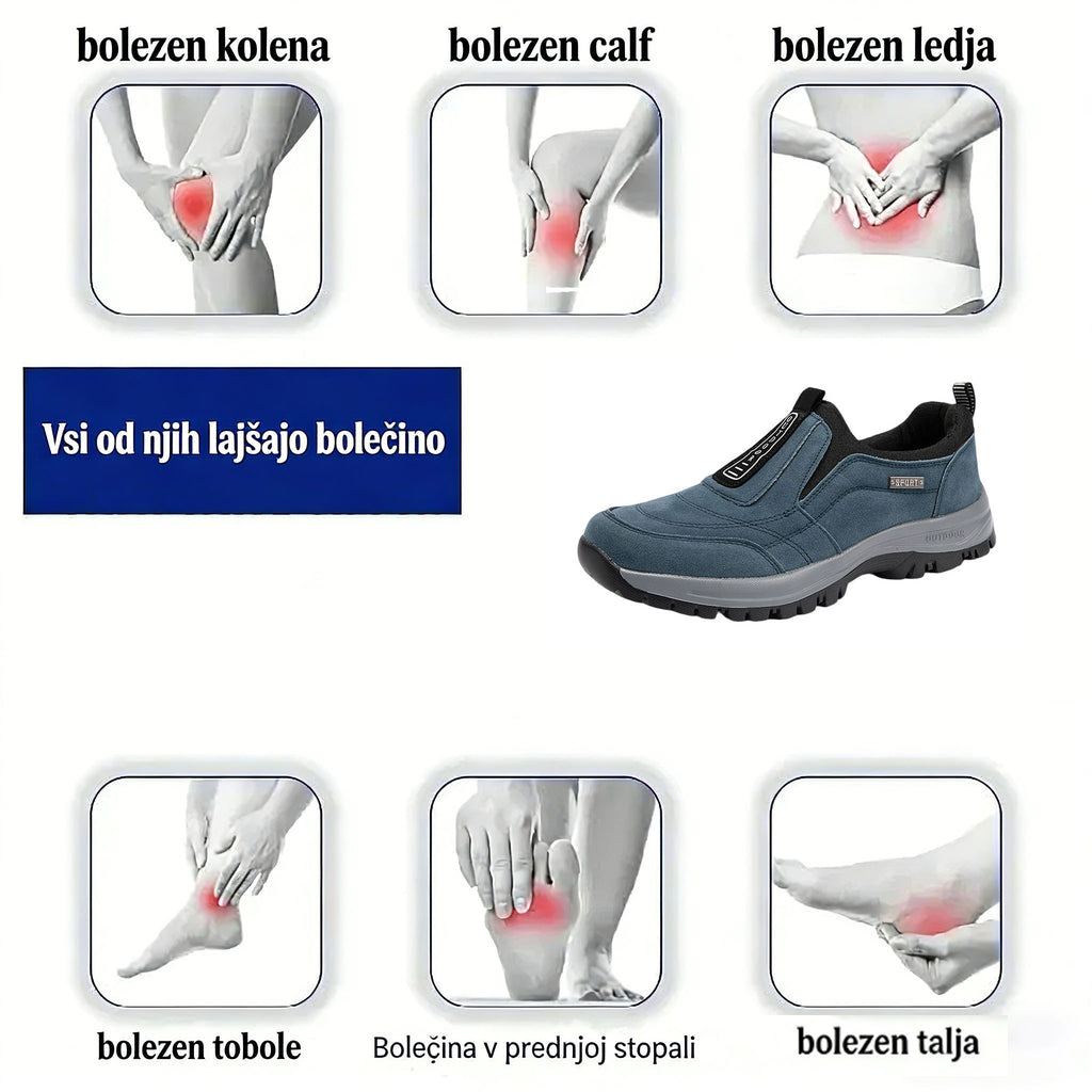 CLOUNDE | Ortopedski čevlji za starejše | Blažilni in zračni | Priporočajo zdravniki
