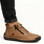 (🔥 50 % popusta - Ne zamudite!) Izbrani čevlji iz telečje kože - Ortopedski čevlji - 👞 - Trpežni, nedrseči in vodoodporni (podpora stopalnega loka, lajšanje bolečin, unisex)