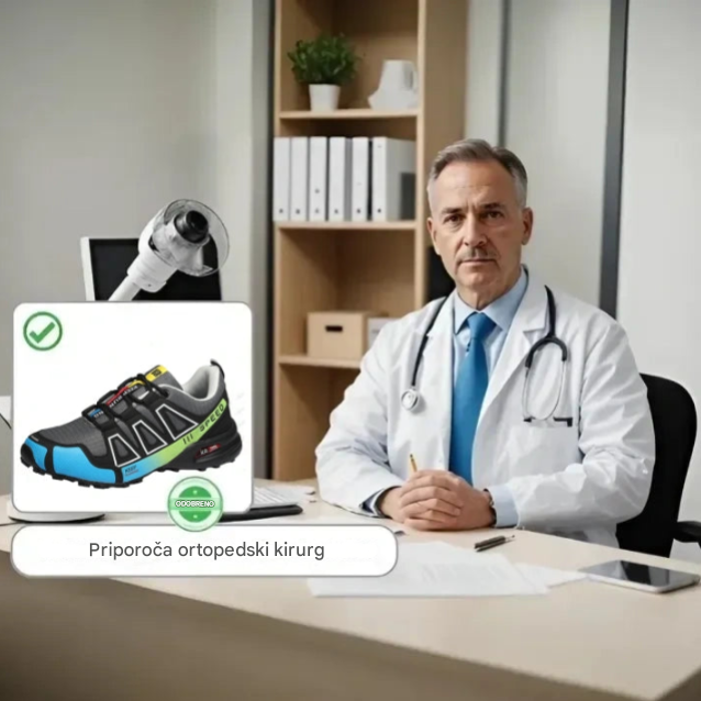 CLOUNDE® - Medicinski ortopedski čevlji | Testirani na terenih visoke nadmorske višine | Lahki in nedrseči ✅