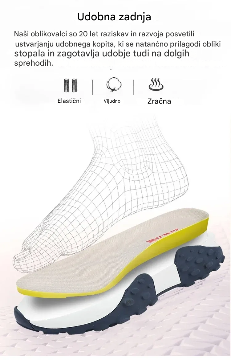 CLOUNDE® - Medicinski športni čevlji za starejše | Lajšanje bolečin | Mehka penasta podplat