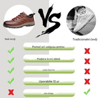 CLOUNDE® - Ortopedski čevlji za starejše | Podpora za stopalni lok | Vrhunsko usnje